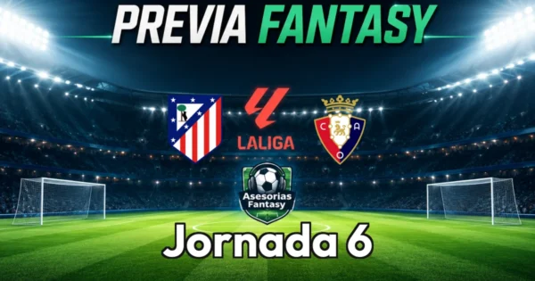 Atlético de Madrid vs Osasuna - Jornada 6