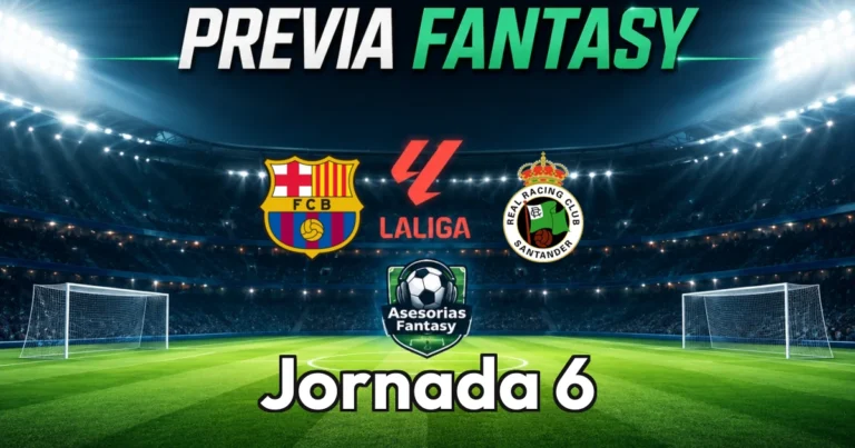 Barcelona vs Racing - Jornada 6