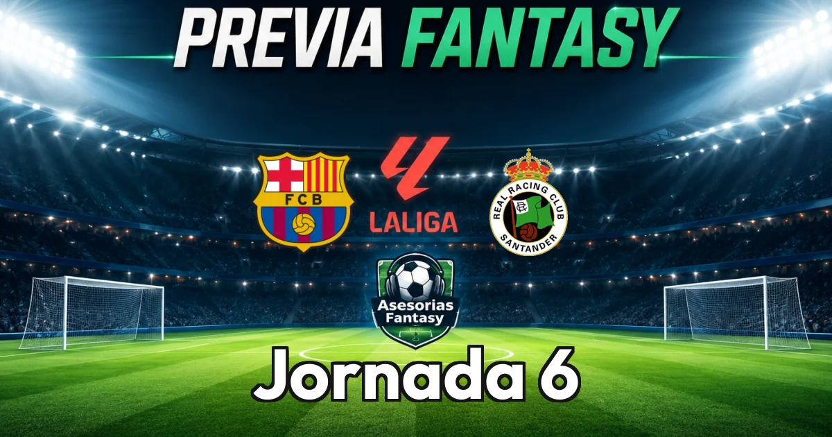 Barcelona vs Racing - Jornada 6