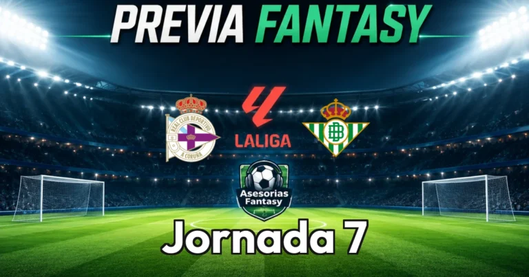 Deportivo vs Real Betis - Jornada 7