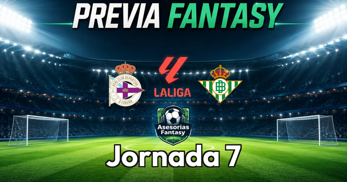 Deportivo vs Real Betis - Jornada 7