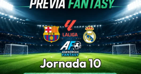 Barcelona vs Real Madrid - Jornada 10