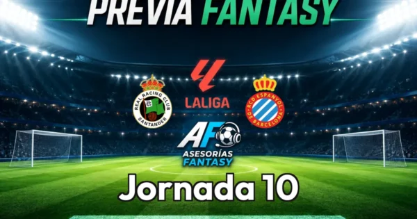 Racing vs Espanyol - Jornada 10