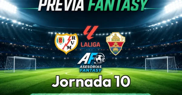 Rayo Vallecano vs Elche - Jornada 10