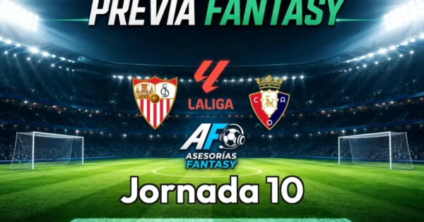 Sevilla vs Osasuna - Jornada 10