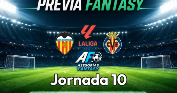 Valencia vs Villarreal - Jornada 10