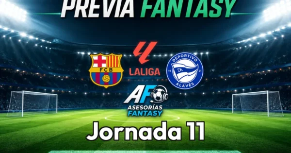 Barcelona vs Alavés - Jornada 11