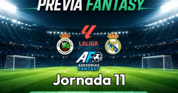 Racing vs Real Madrid - Jornada 11