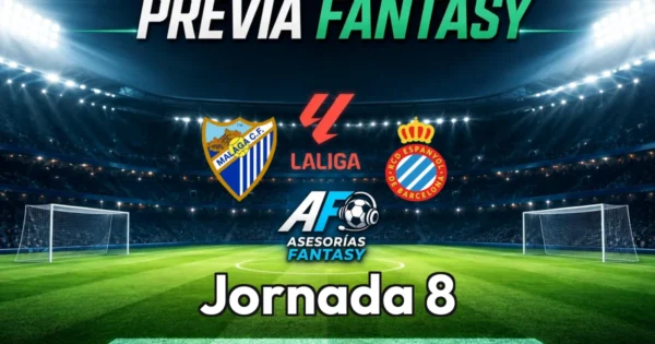 Málaga vs Espanyol - Jornada 8