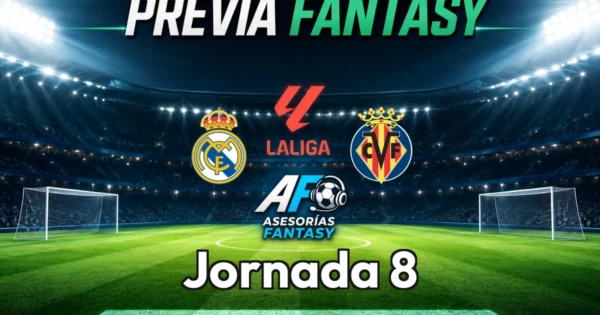 Real Madrid vs Villarreal - Jornada 8