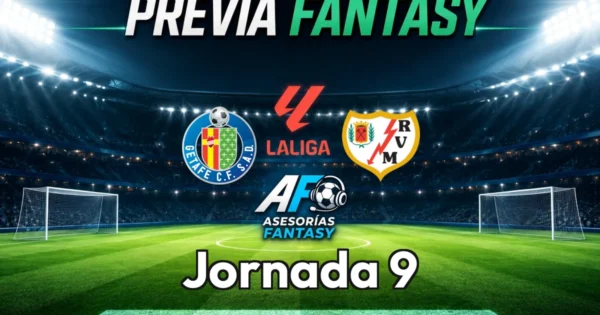 Getafe vs Rayo Vallecano - Jornada 9
