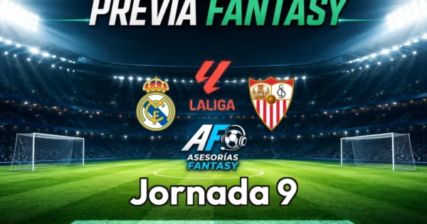 Real Madrid vs Sevilla - Jornada 9
